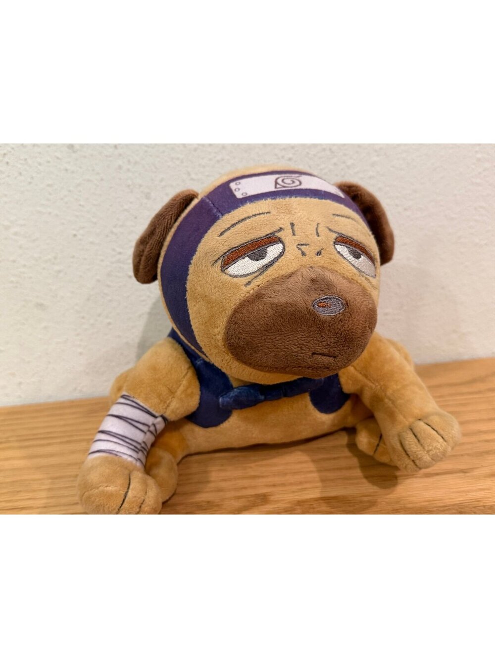 Vintage Naruto Dog Pakkun Plush